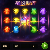 NixBet - Starburst Slot Game - NetEnt
